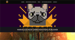 Desktop Screenshot of fatdoggames.com