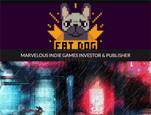 Tablet Screenshot of fatdoggames.com